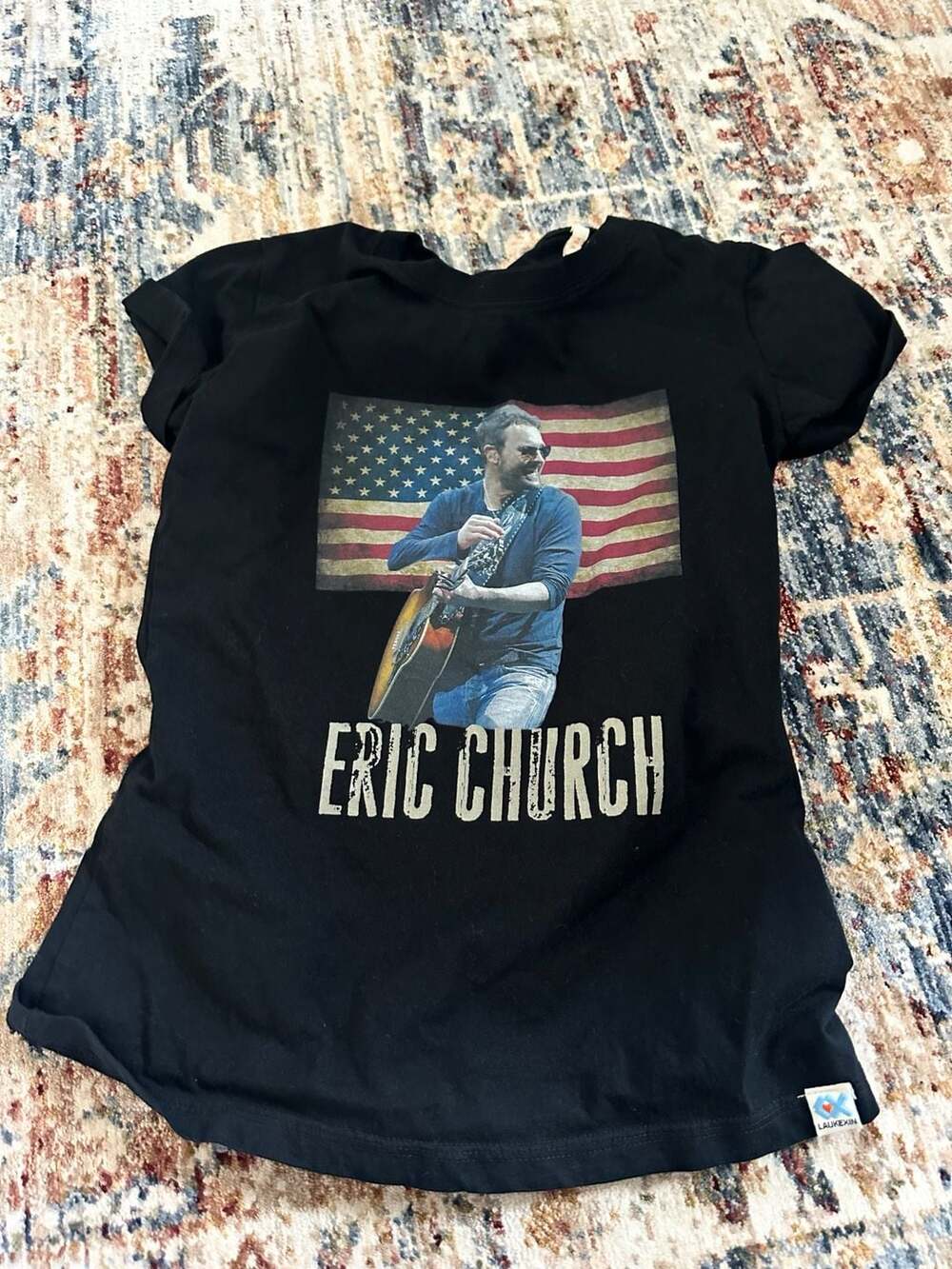 Eric Church Adult T-Shirt (S) - 2012/13 Blood Sweat & Beers Tour